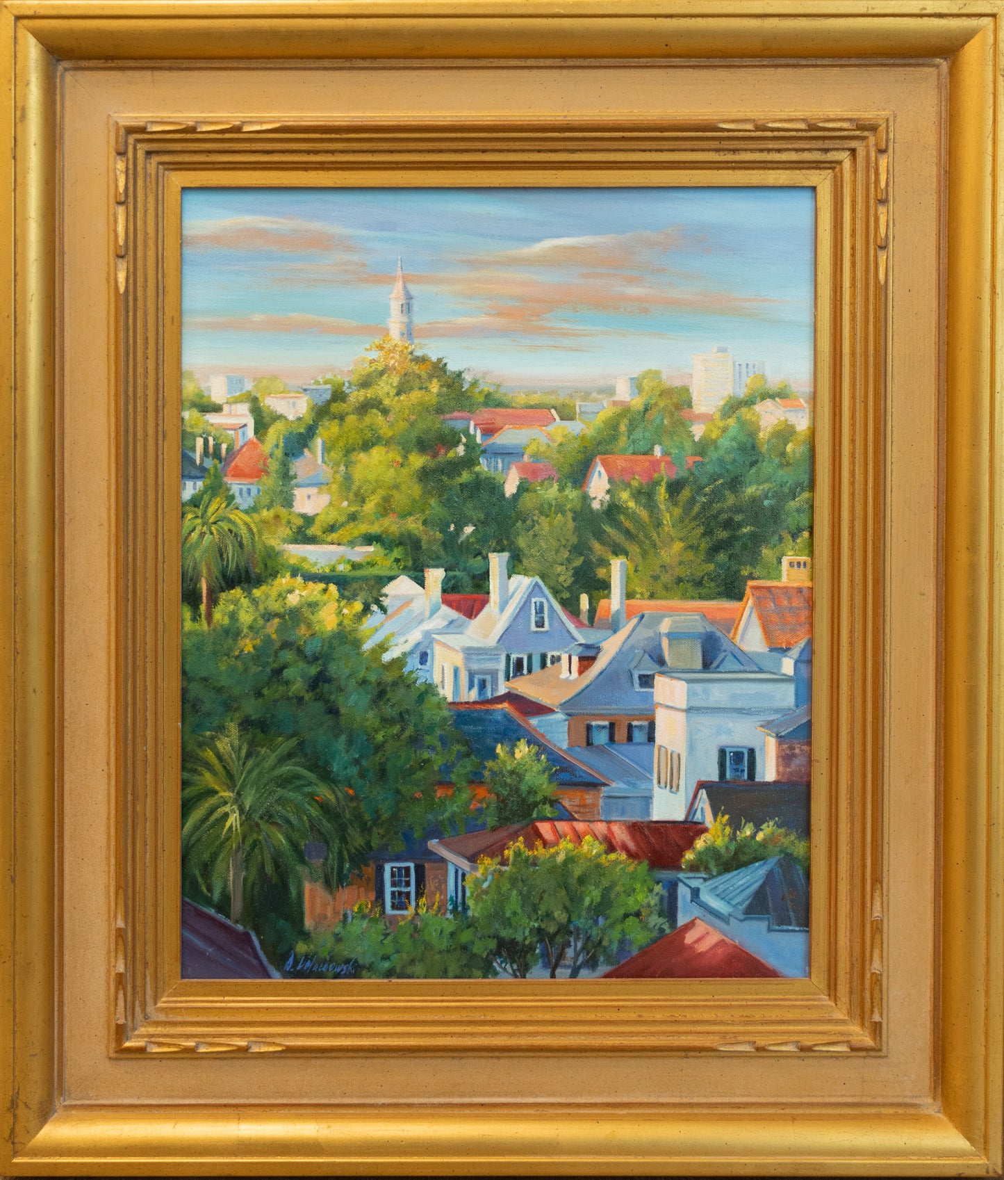 Late Afternoon View of Charleston