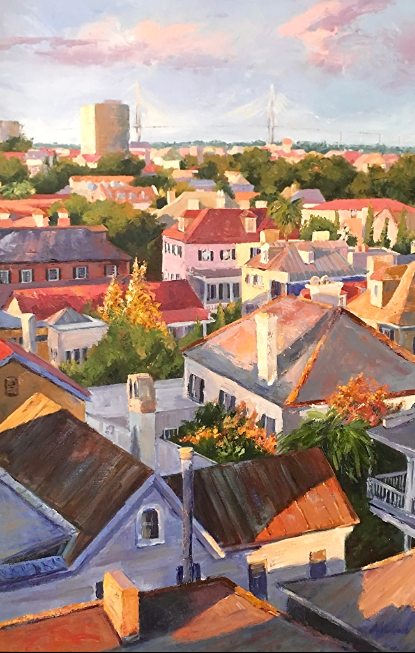 View From Calhoun Mansion