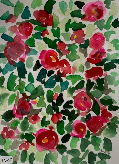 Red Velvet Camellias