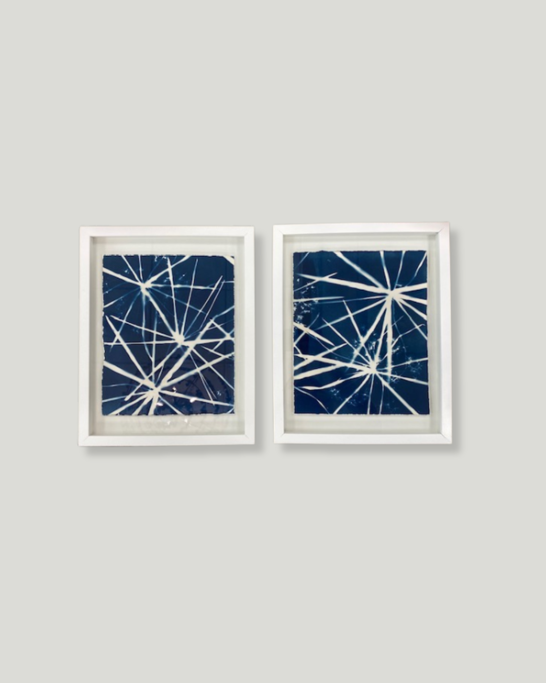 Small Starburst Diptych