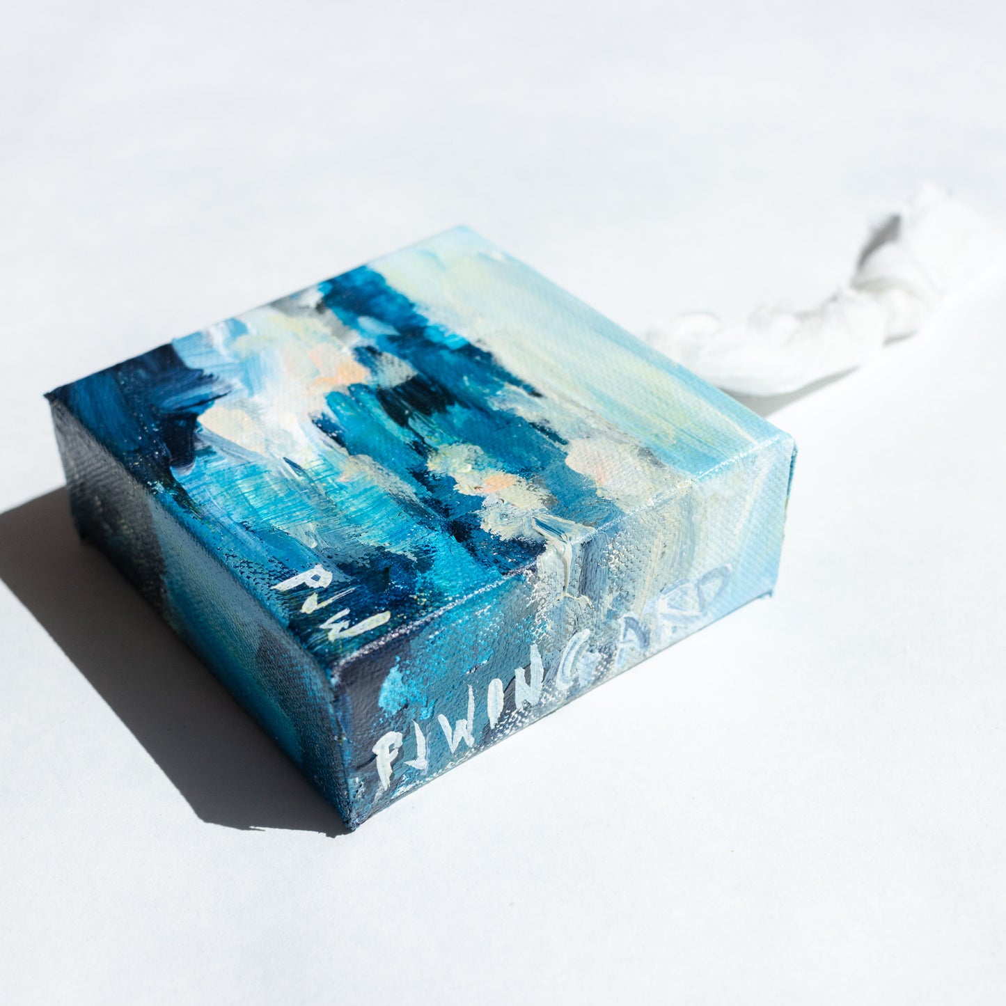 Coastal Gift Topper: Ships & Tides