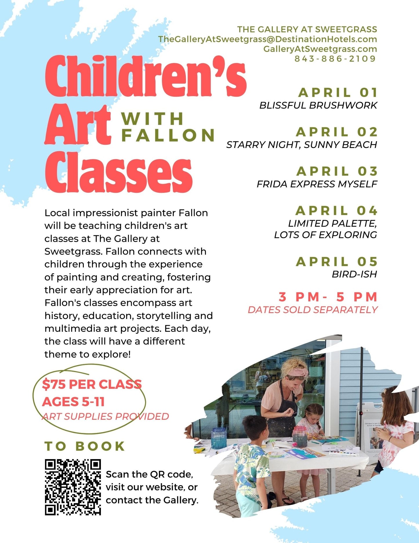 Children's Art Classes with Fallon