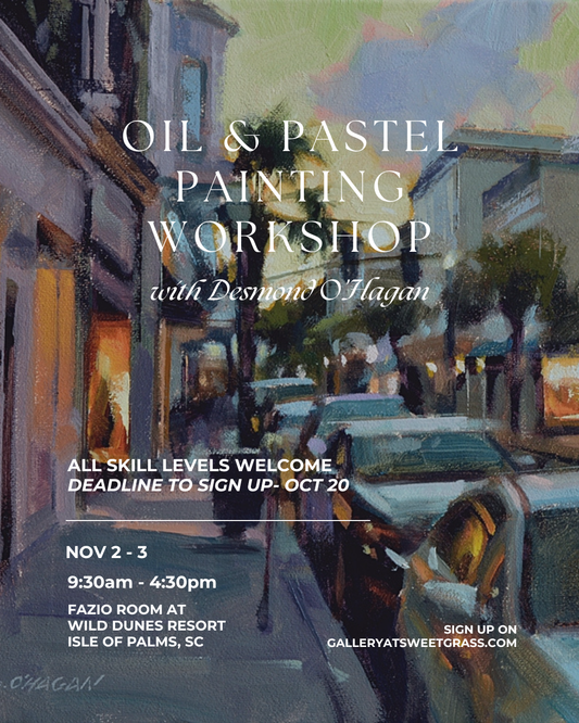 Oil/ Pastel Workshop with Desmond O'Hagan