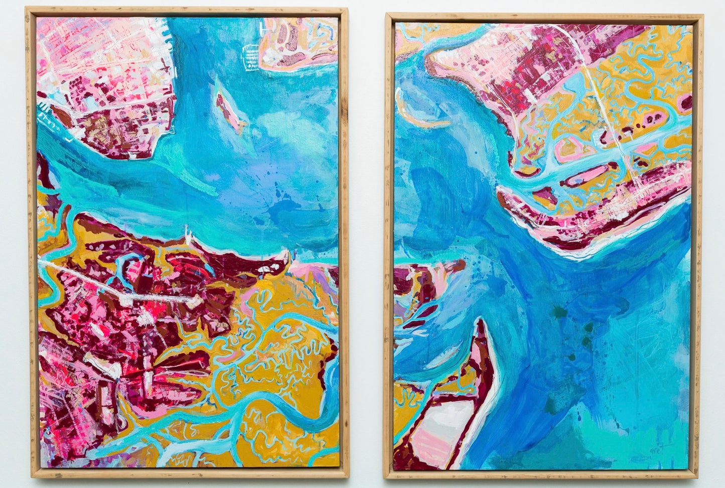 Charleson Harbor Diptych