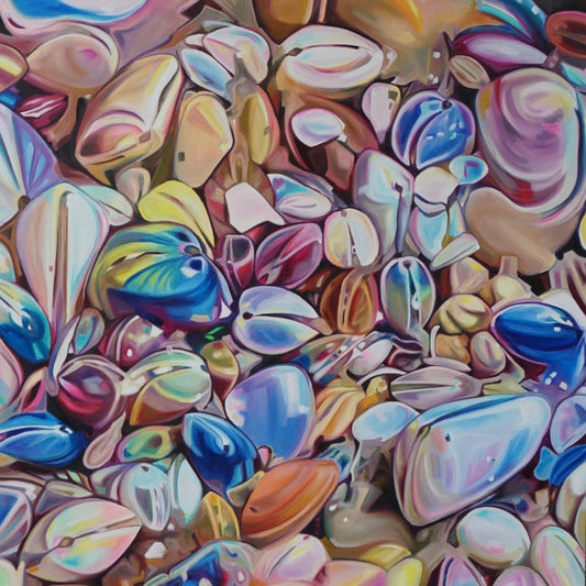 A Closer Look: Clams Print