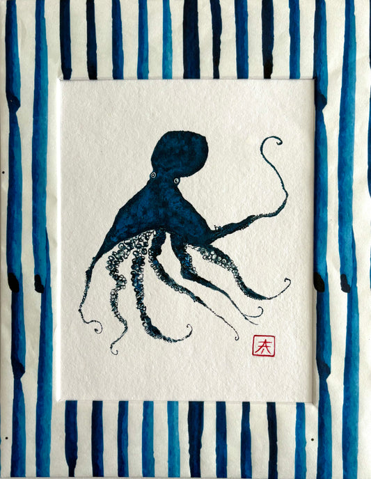 Octopus in Stripes II