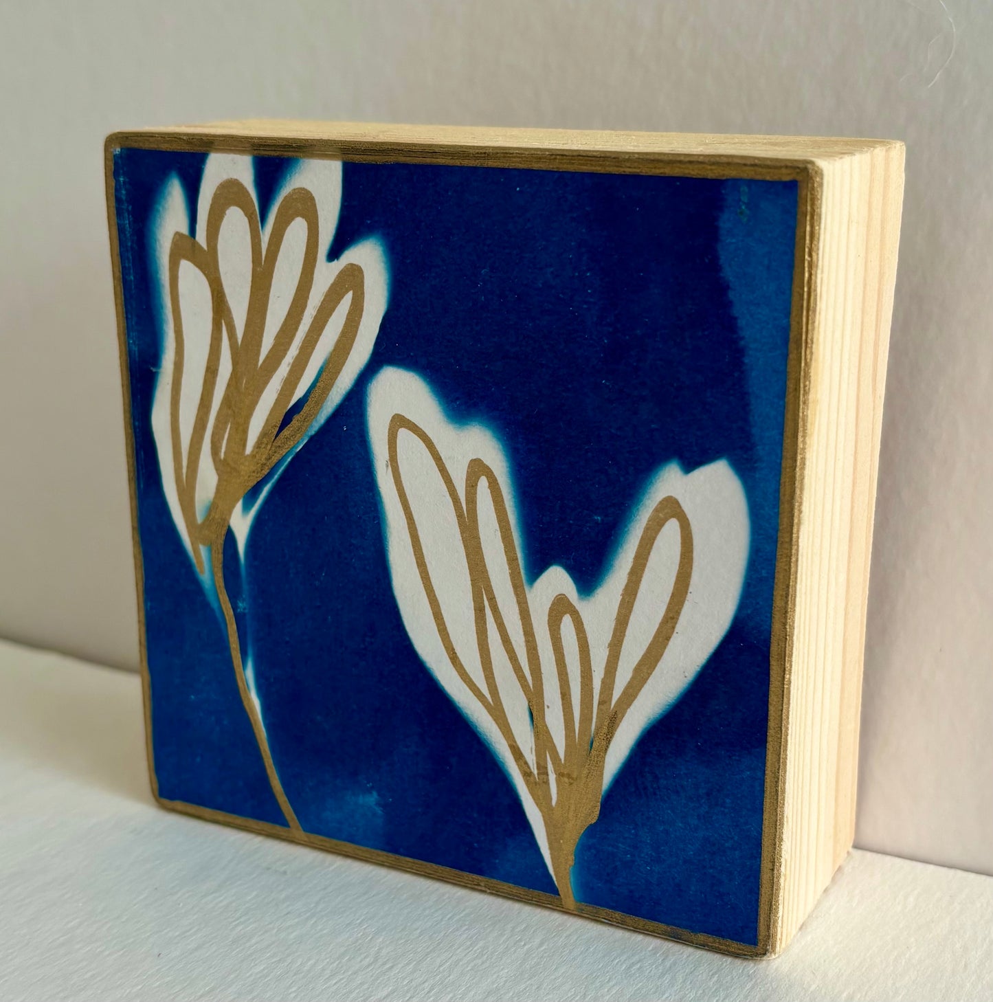 Tulips in Gold