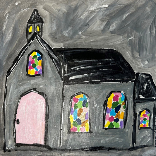 Church with the Pink Door